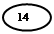 Овал: 14