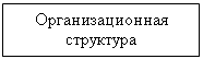 Подпись: Организационная структура бухгалтерской службы